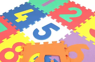 Learning Math Foam Puzzle Mat