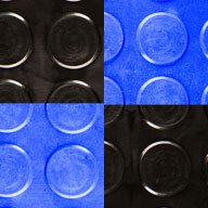 Black/Shelby Blue Checker