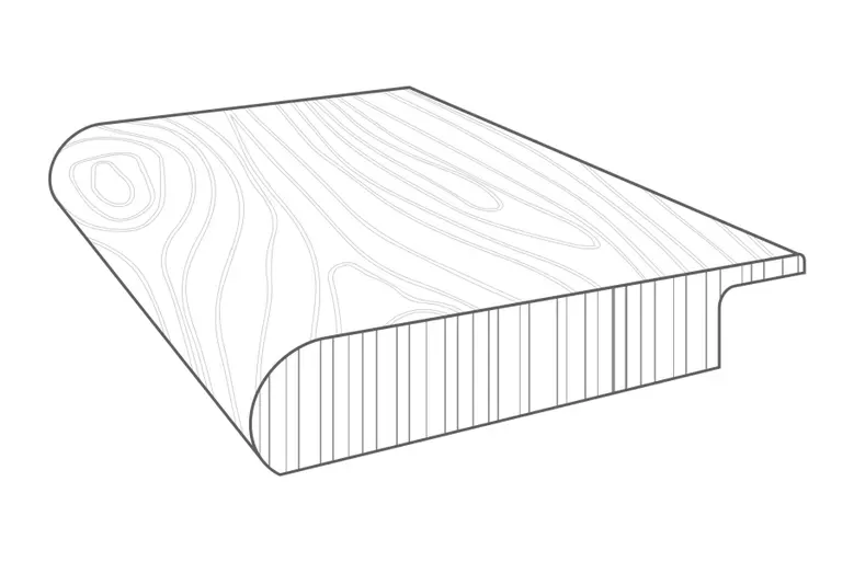 Mohawk RevWood Boardwalk Collective Stair Nose