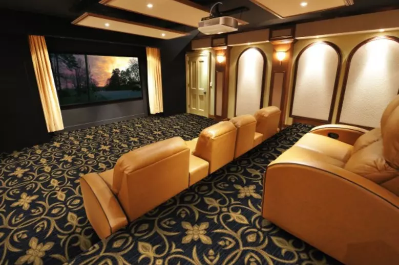 Home Movie Theater Carpet - Grecian Court | Joy Carpets