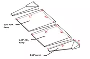 Jamboree ADA Ramp & Apron Set