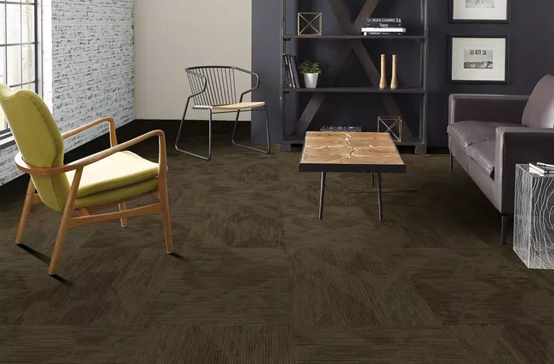 Carpet Tile Glue Shaw Timberly Carpet Tiles - 24"x24" (20 Tiles/Box) Commercial-Grade Flooring - Euphoric Laurel Shaw Floors