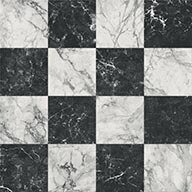 Black/White Marble 5"