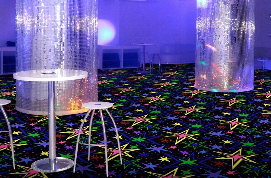 Joy Carpets Neon Lights Carpet - Kapow