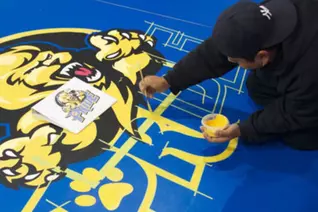 Custom Wrestling Mat Design