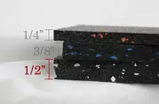 1/2" Mega Rubber Rolls