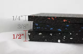 1/2" Mega Rubber Rolls