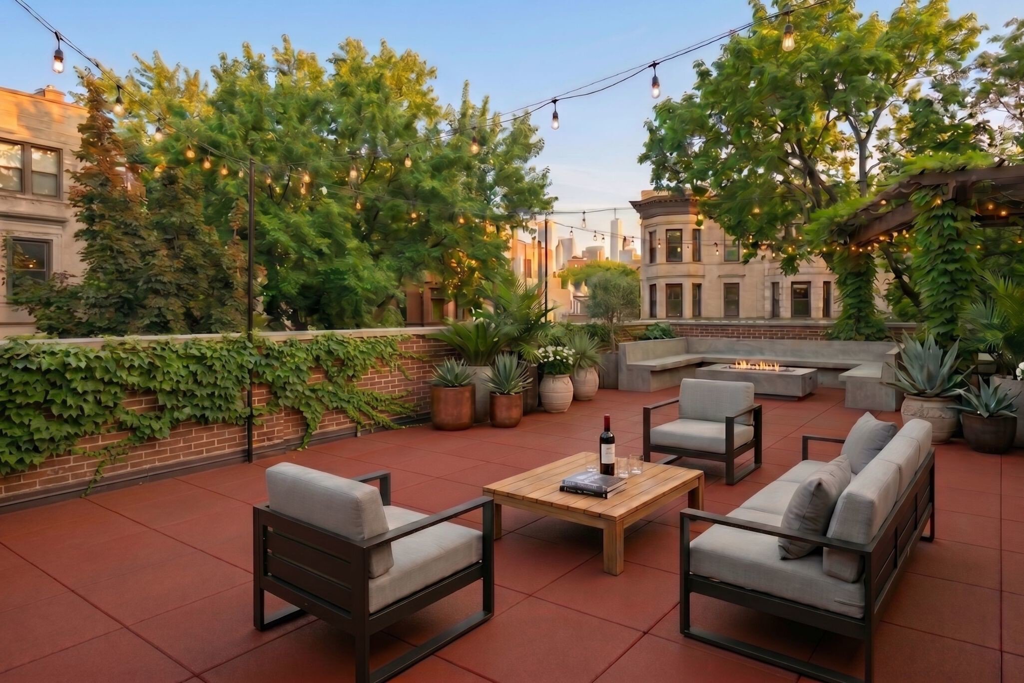 Rooftop Deck Tiles - Rubber Patio Pavers