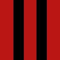Red w/Black Stripes