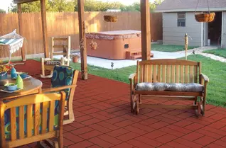 West Coast Rubber Pavers Outdoor Tiles