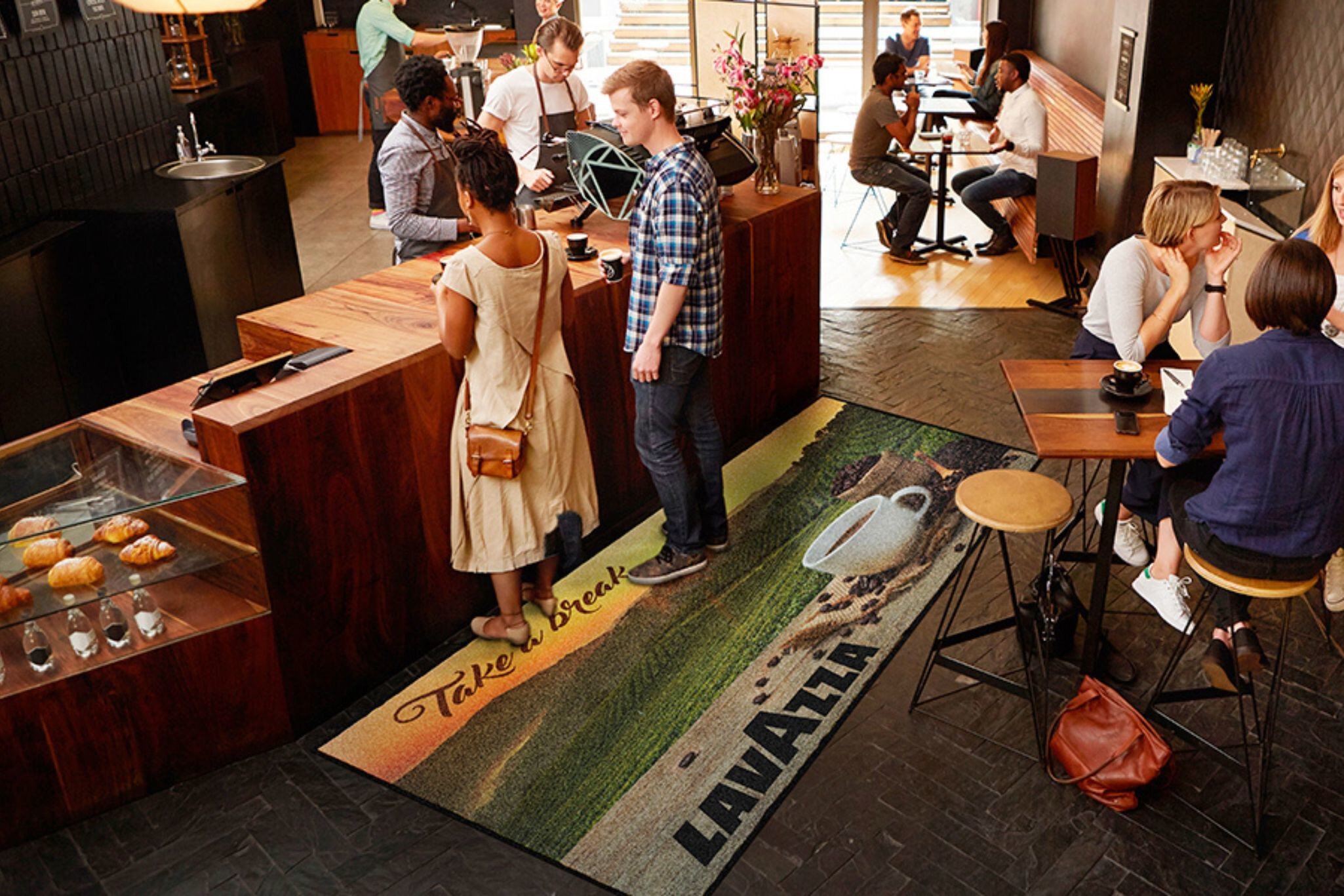 Custom Logo Floor Mats - Personalized Entrance & Door Mats