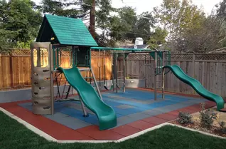 Safe-Play Rubber Playground Tiles