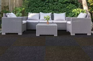 Picket Antimicrobial Carpet Tile