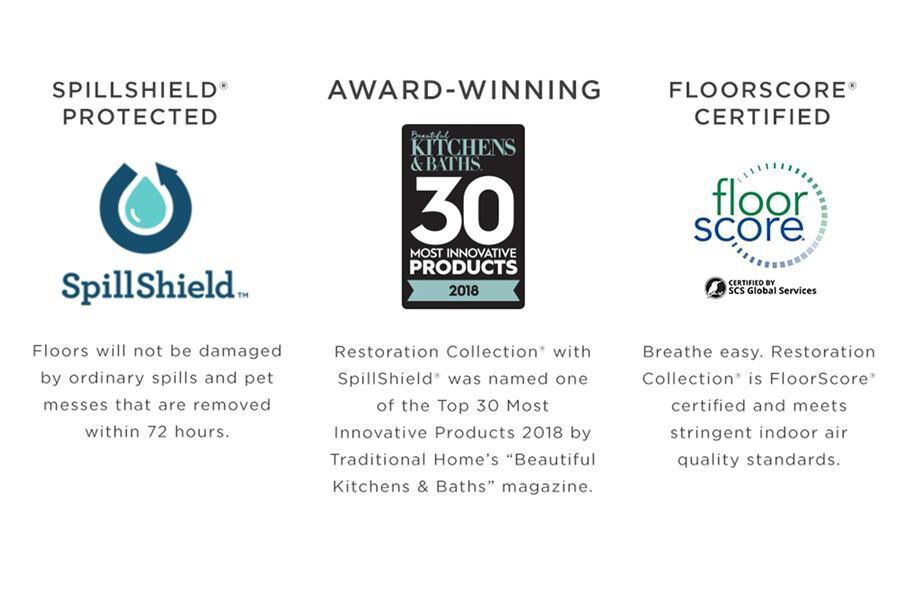 12mm Hillside Hickory Waterproof Laminate