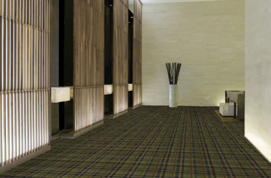 Shaw Scottish Plaid Carpet