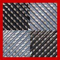 Black/Graphite/Victory Red Border Tiles