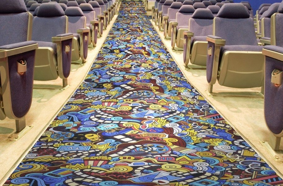 Joy Carpets Hollywood Graffiti Carpet