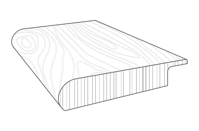 Anderson Imperial Pecan Hardwood Floor Overlap Stair Nose