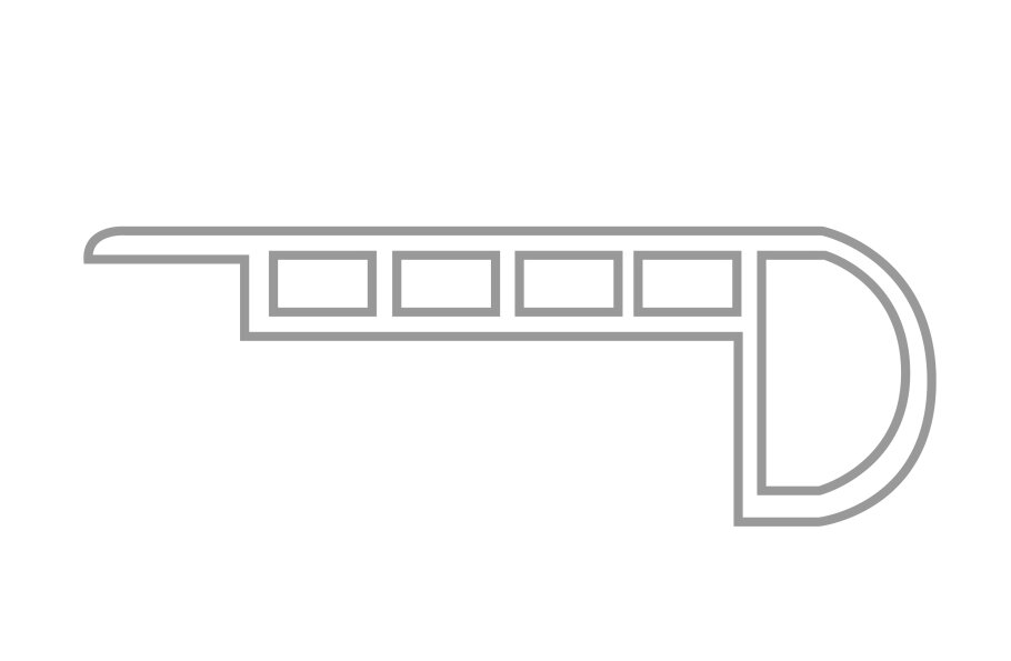 Adura Flex 94" Flush Stairnose