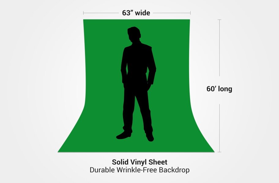 Rosco Chroma Key Floor - Full Roll