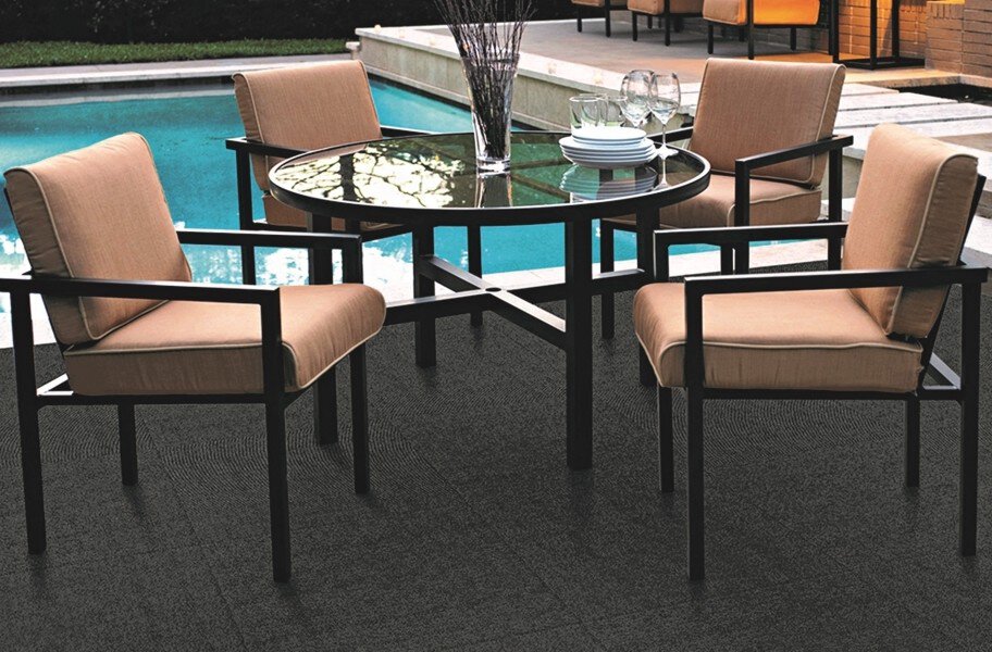 Premium Ribbed Carpet Tiles