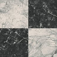 Black/White Marble 10"