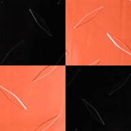 Black/Harley Orange Checker