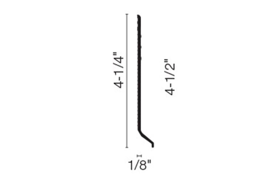 Merit 4-1/4" x 40' Wall Base