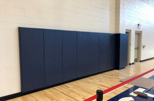 Uimoso Gym Wall Padding – 2-Inch Thick Durable Waterproof Basketball Mat – Foam Court Protector – 60x20 Inch Unfolded-560661