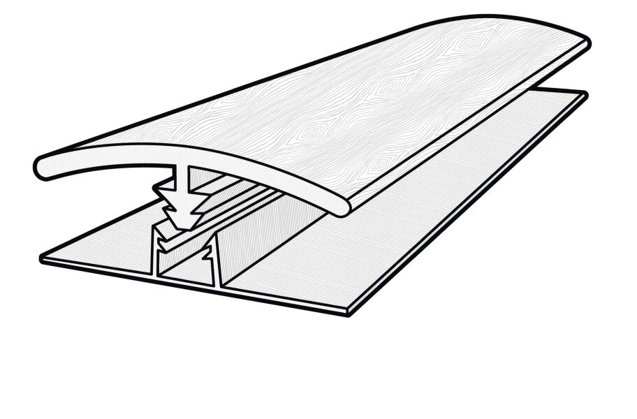 COREtec XL Premium Plus HD - 94" T-Molding