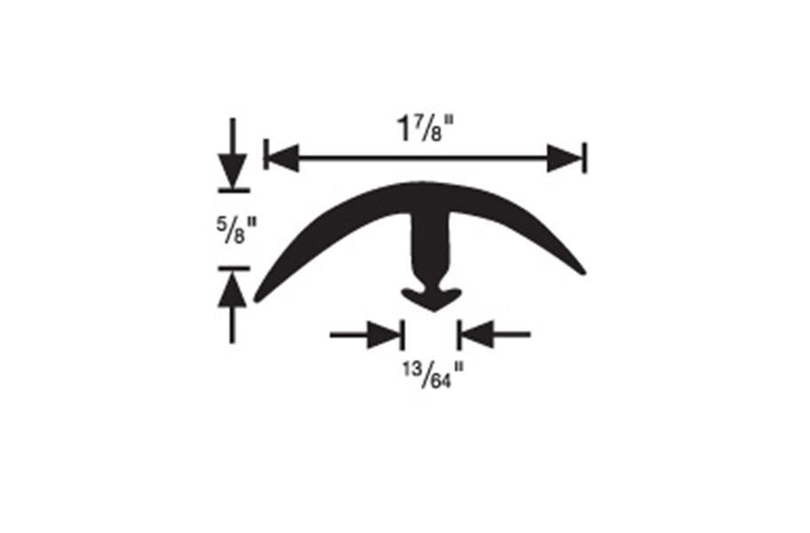 FLEXCO #164 Snap Down Super Edge 12'