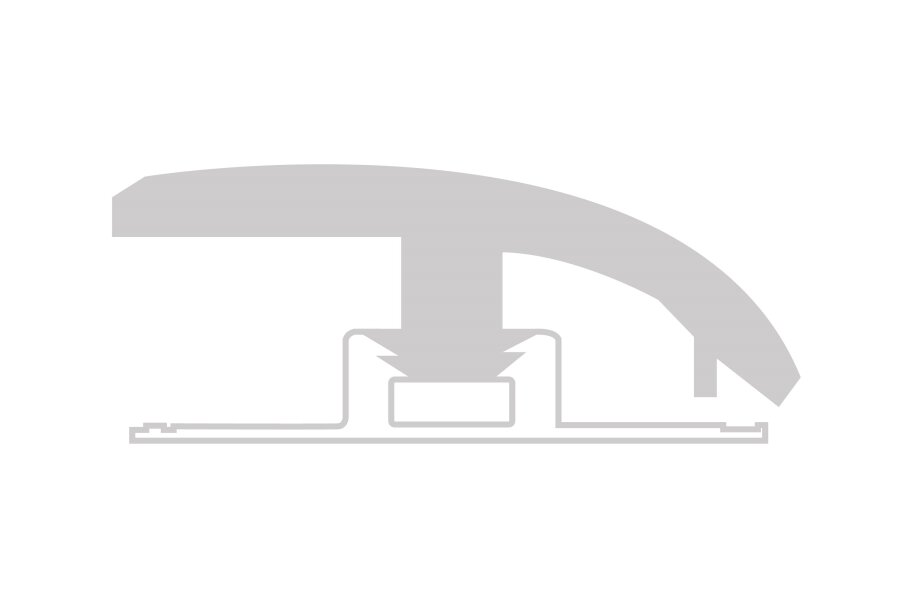 COREtec HD Plus .46" x 1.46" x 94" Reducer