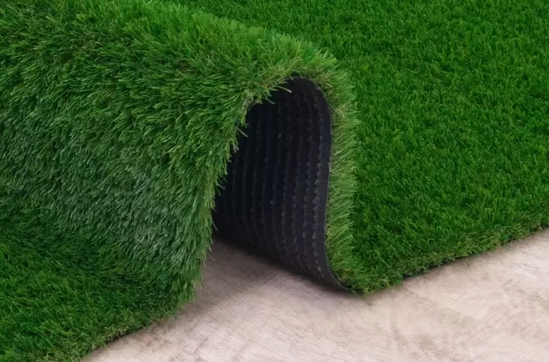 Green Artificial Grass Rug Fake Lawn Carpet Mat Garden Turf fashion Area Rug 3.9ftx6.6ft