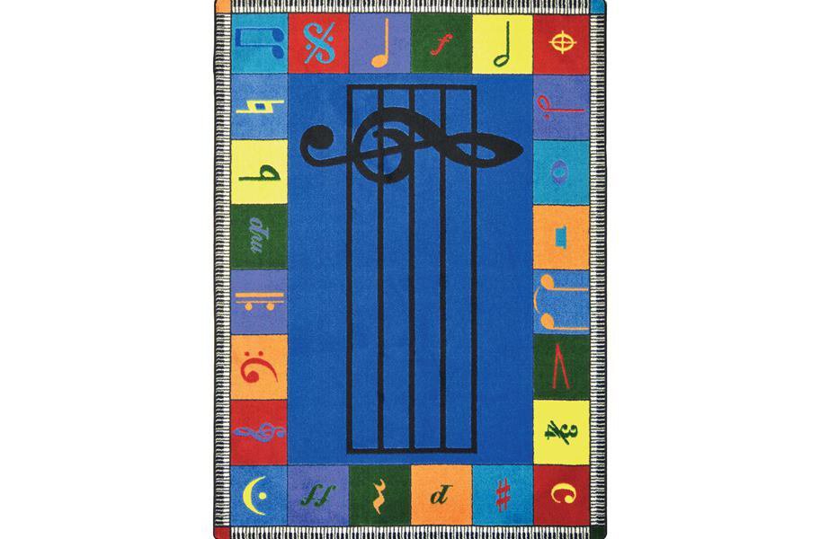 Joy Carpets Note Worthy Kids Rug