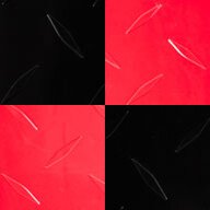 Black/Victory Red Checker