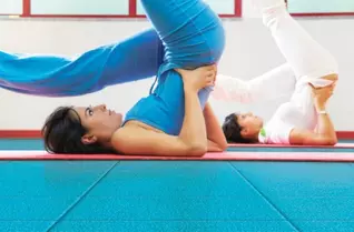 1" Rubber Gym Tiles