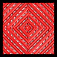 Red w/Black Border Tiles