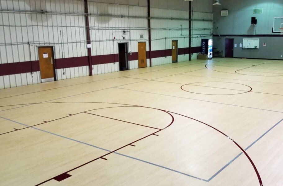 Indoor Basketball Vinyl Court Kits