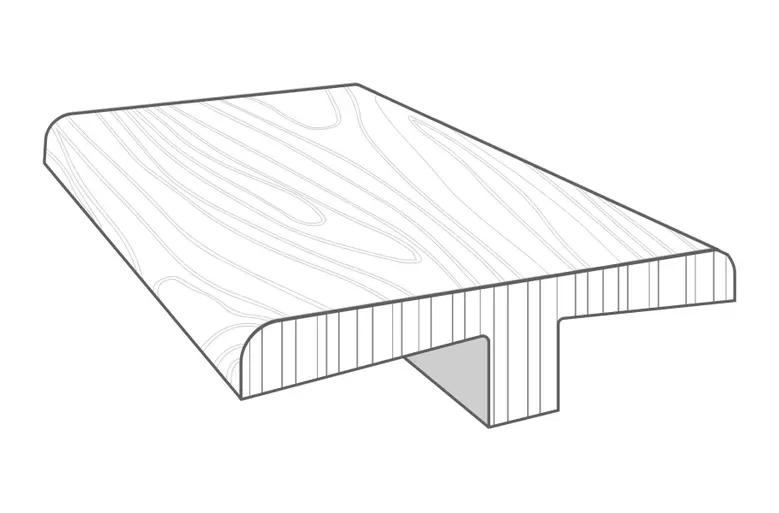 Whiskey Mill 0.62" x 1.7" x 84" T-Molding