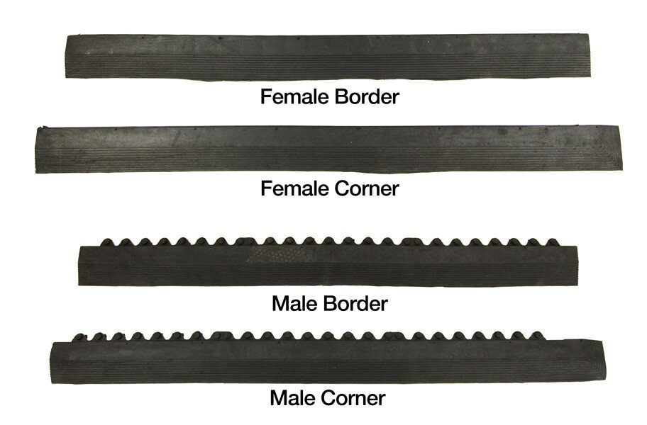 5/8" Evolution Rubber Tiles