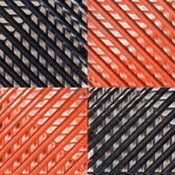 Black/Harley Orange Checker