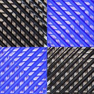 Black/Shelby Blue Checker