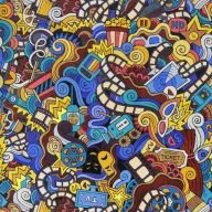 Joy Carpets Hollywood Graffiti Carpet