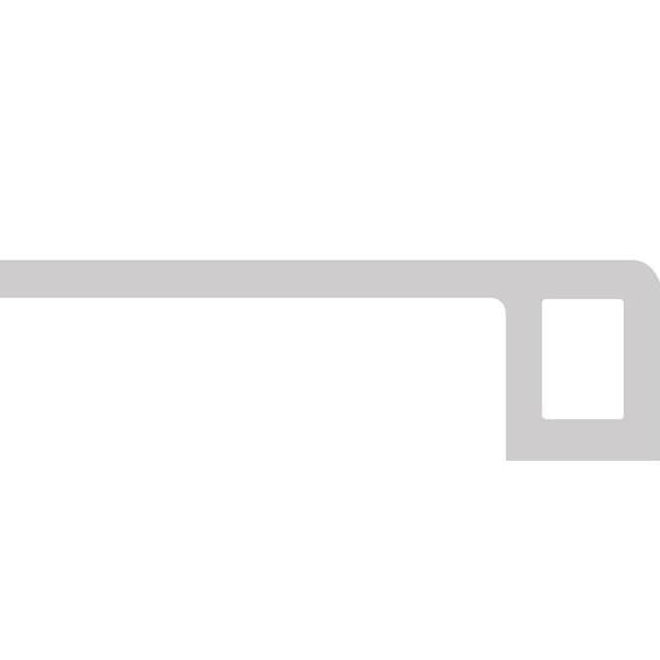 COREtec XL Plus .39" x 1.375" x 94" Baby Threshold