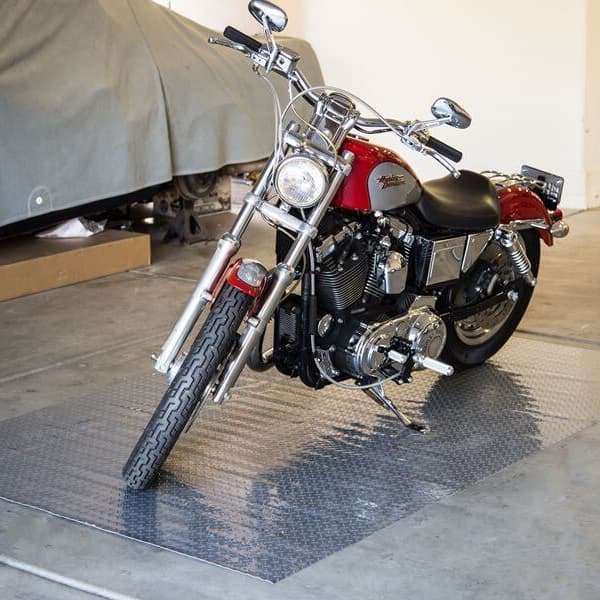 Diamond Nitro Garage Floor Mats - Golf Cart, Motorcycle & Utility