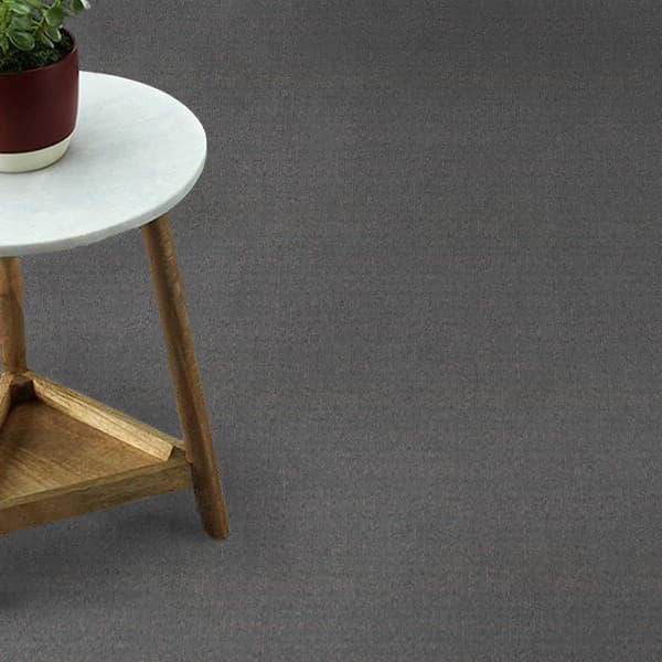 Pentz Oasis Carpet, Gobi — dark gray carpet swatch