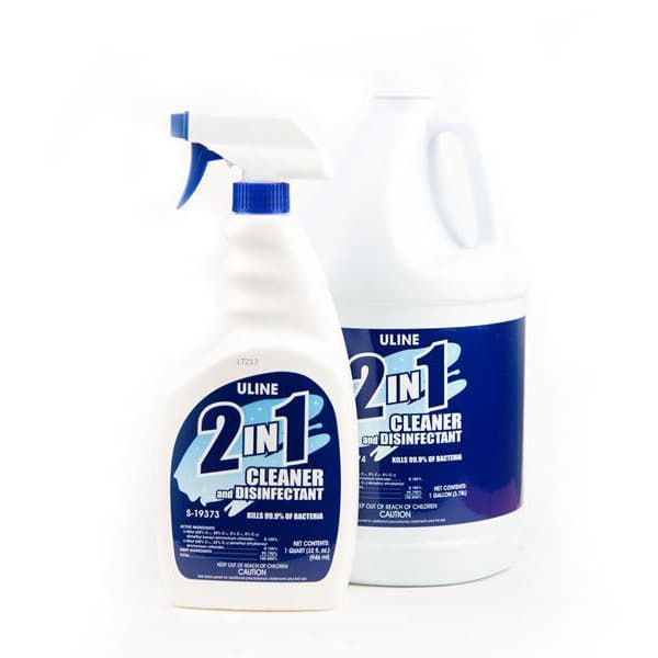 Gym floor cleaner and disinfectant.
