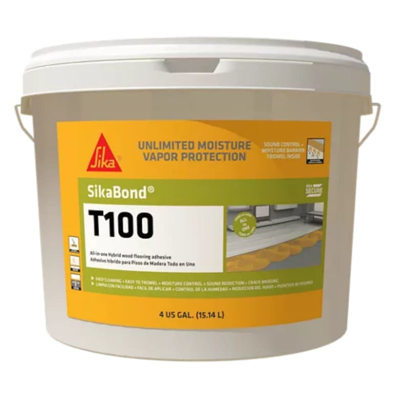 SikaBond-T100 Hybrid Polymer Adhesive - 4 Gallon Bucket