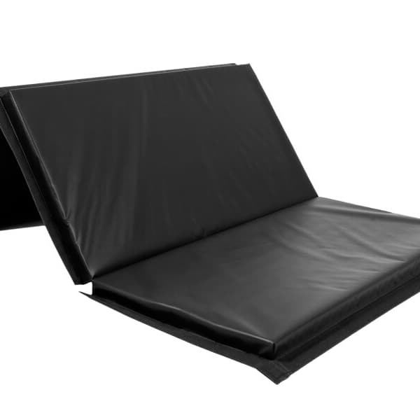Black 4'x6'x2" Fitness Folding Mats.