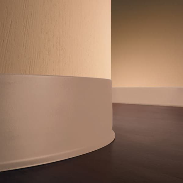Almond color Roppe 700 Series Wall Base 4'